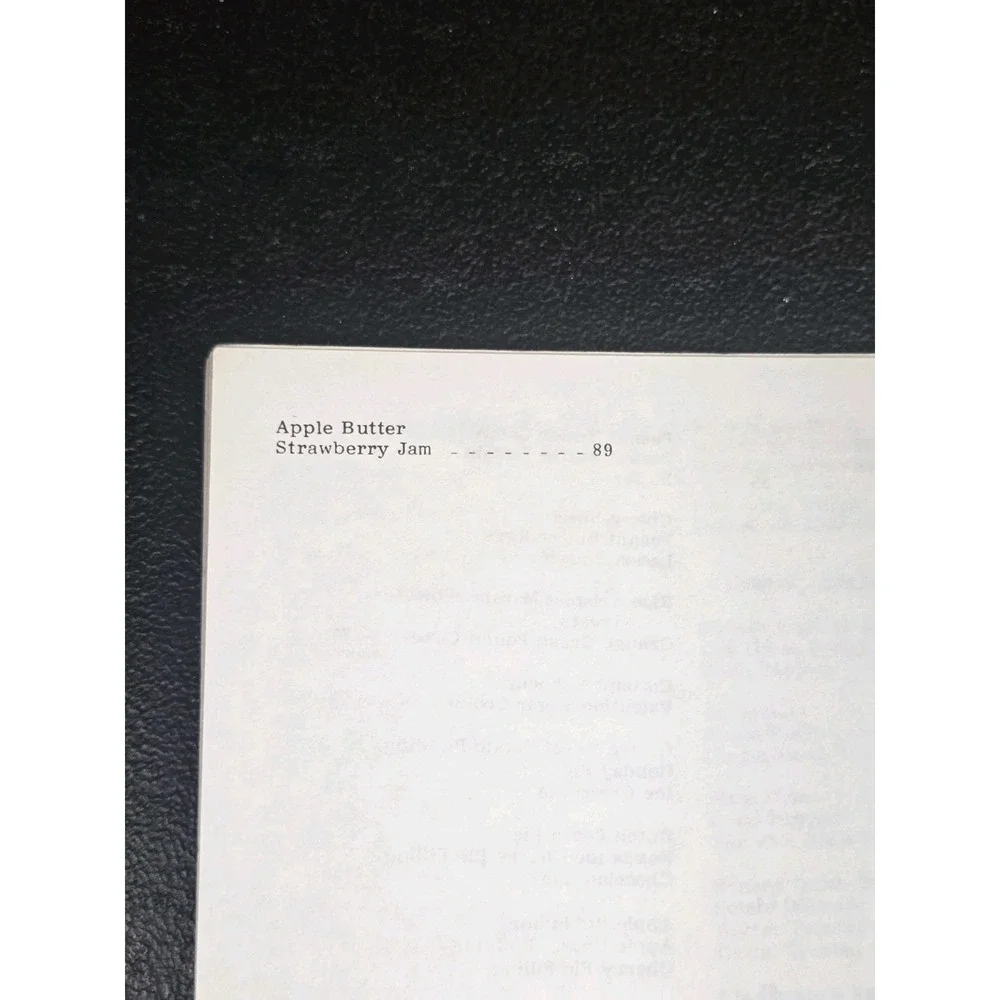 Woodville‎ Baptist Church Cookbook Mt. Airy, North Carolina 1982 Mayberry